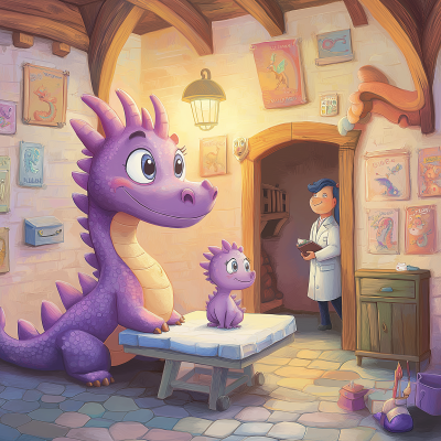 Dragon Hospital Room