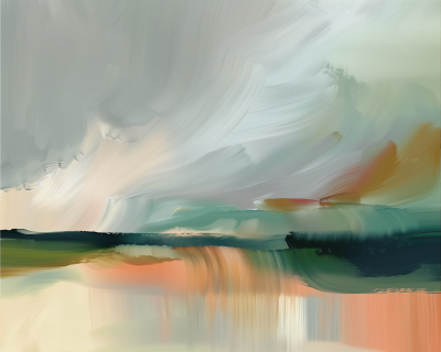 Abstract Landscape with Water