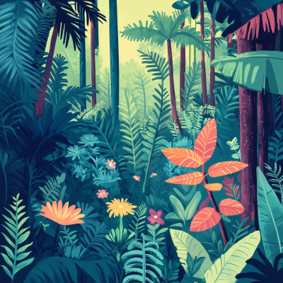 Vibrant Jungle Adventure