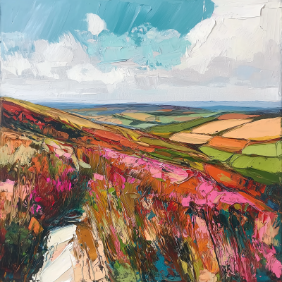 Vibrant Yorkshire Landscape