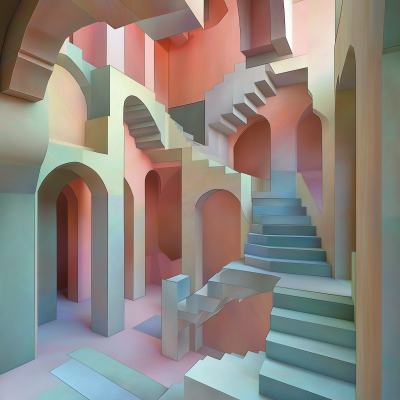 Surreal Staircase