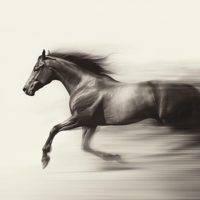 Galloping Horse in Motion