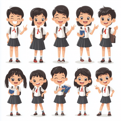 Singaporean School Students