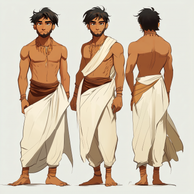 Indian Anime Character Design