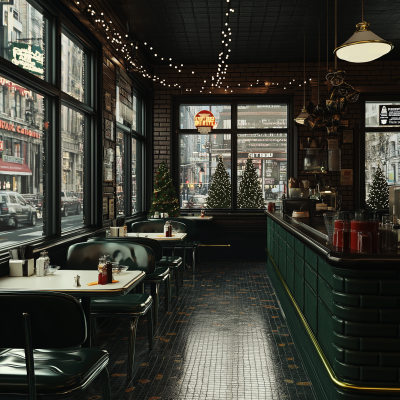 Modern Diner Interior