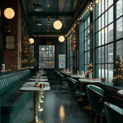 Modern Diner Interior