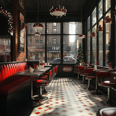 Modern Diner Interior