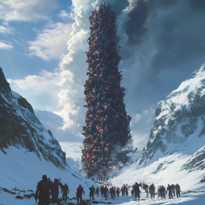Tower of Zombie Bodies