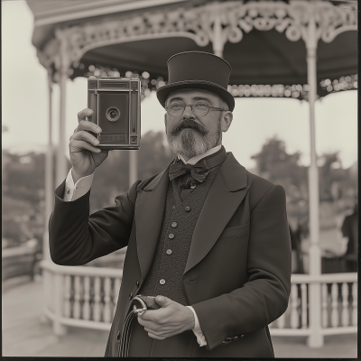 Victorian Gentleman Selfie