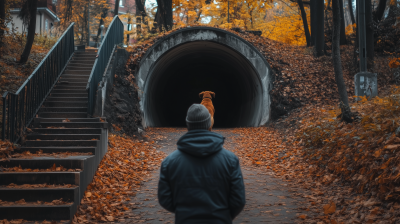 Autumn Tunnel Adventure