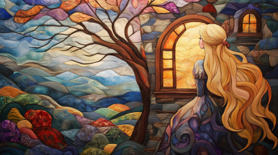 Rupunzel in the Tower