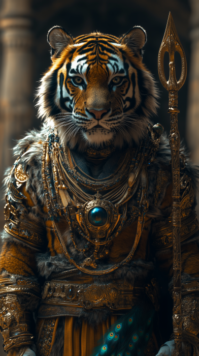 Indian Tiger Warrior