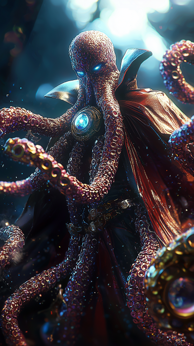 Cosmic Octopus Sorcerer