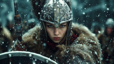 Epic Female Viking Warrior