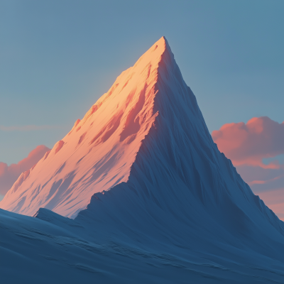 Pixar Style Mountain