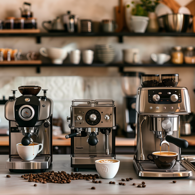 Modern Kitchen Espresso Machines