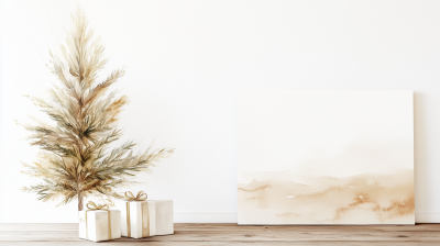Watercolor Christmas Tree