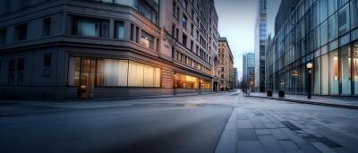 Modern European Cityscape