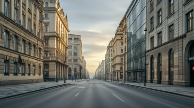 Modern European Cityscape