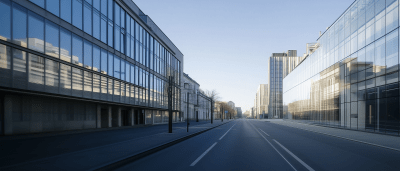 Modern European Downtown