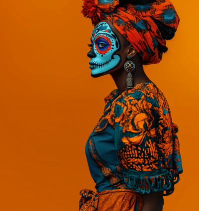 Nigerian Inspired Sugar Skulls