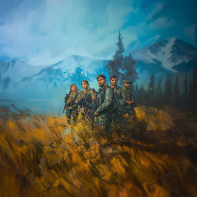 Ukrainian Insurgent Army Painting