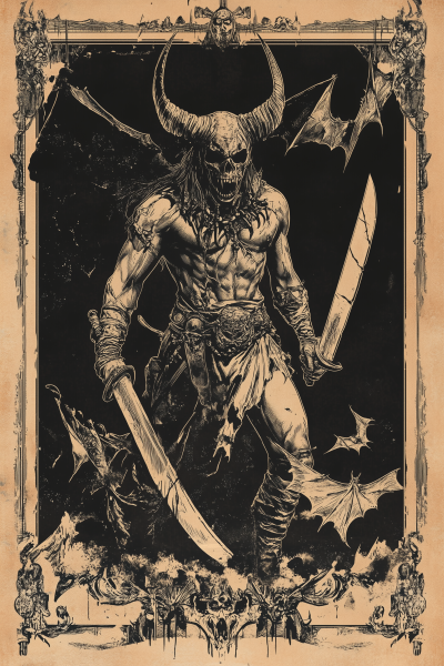 Death Dealer Tour Poster