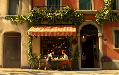 Roadside Cafe in Venice