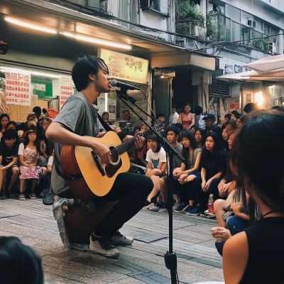 Street Music Performance