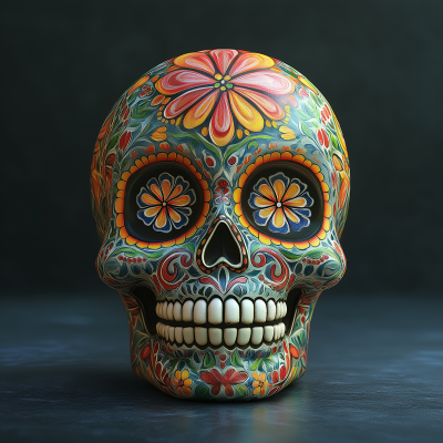 Ultra Realistic Sugar Skull