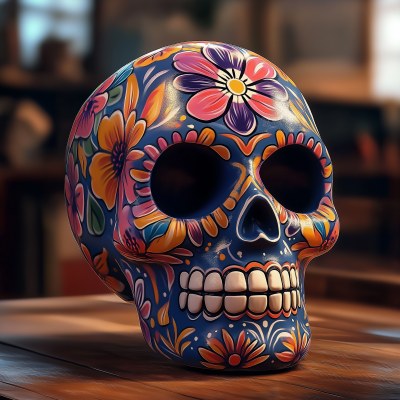 Día de Muertos Sugar Skull