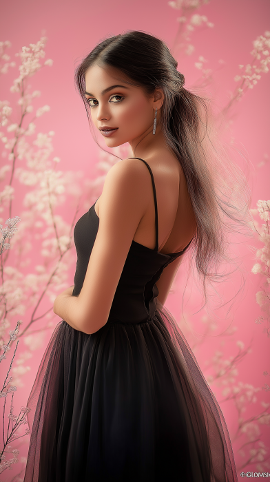 Elegant Romantic Girl