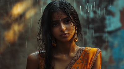 Girl in the Rain