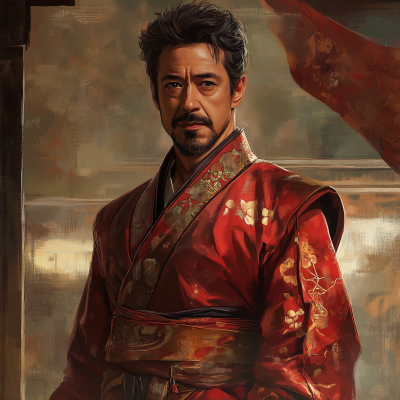 Tony Stark in Hanfu