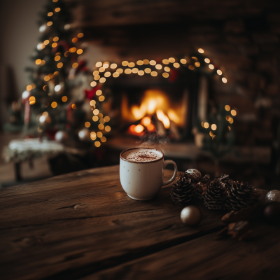 Cozy Christmas Hot Chocolate