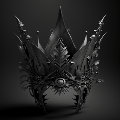 Graphite and Onyx Crown