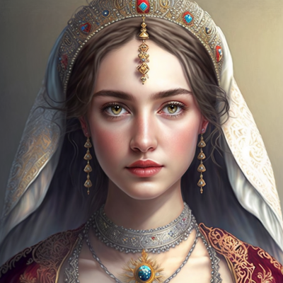 Turkish Princess in Photorealism