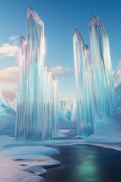Frozen Crystal Sea