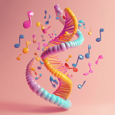 Colorful Musical DNA