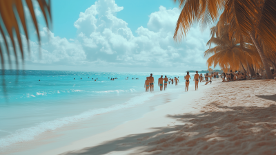 Caribbean Beach Gathering