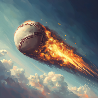 Flaming Home Run