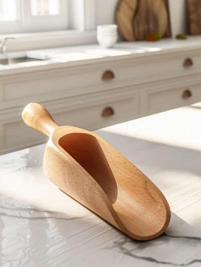 Bright Kitchen Scene