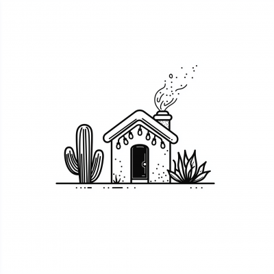 Minimalist Cottage Logo