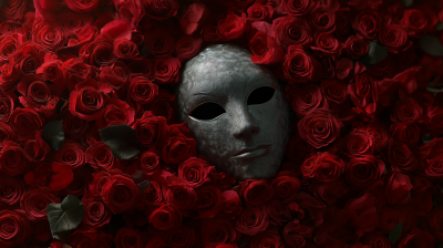 Phantom Mask and Roses