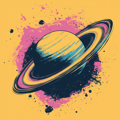 Saturn Illustration