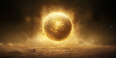 Golden Sphere of Light