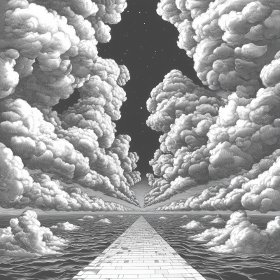 Abstract Cloudscape
