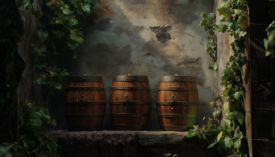 Rustic Whiskey Backdrop
