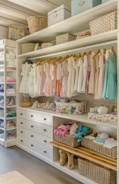 Child’s Closet Organization