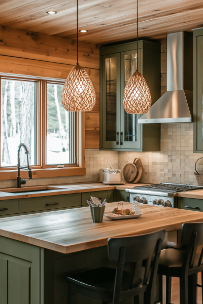 Stylish Rustic Kitchen